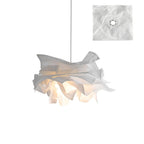 Pendant Light | Origami Paper Shade & Metal Frame | 150 cm Cord