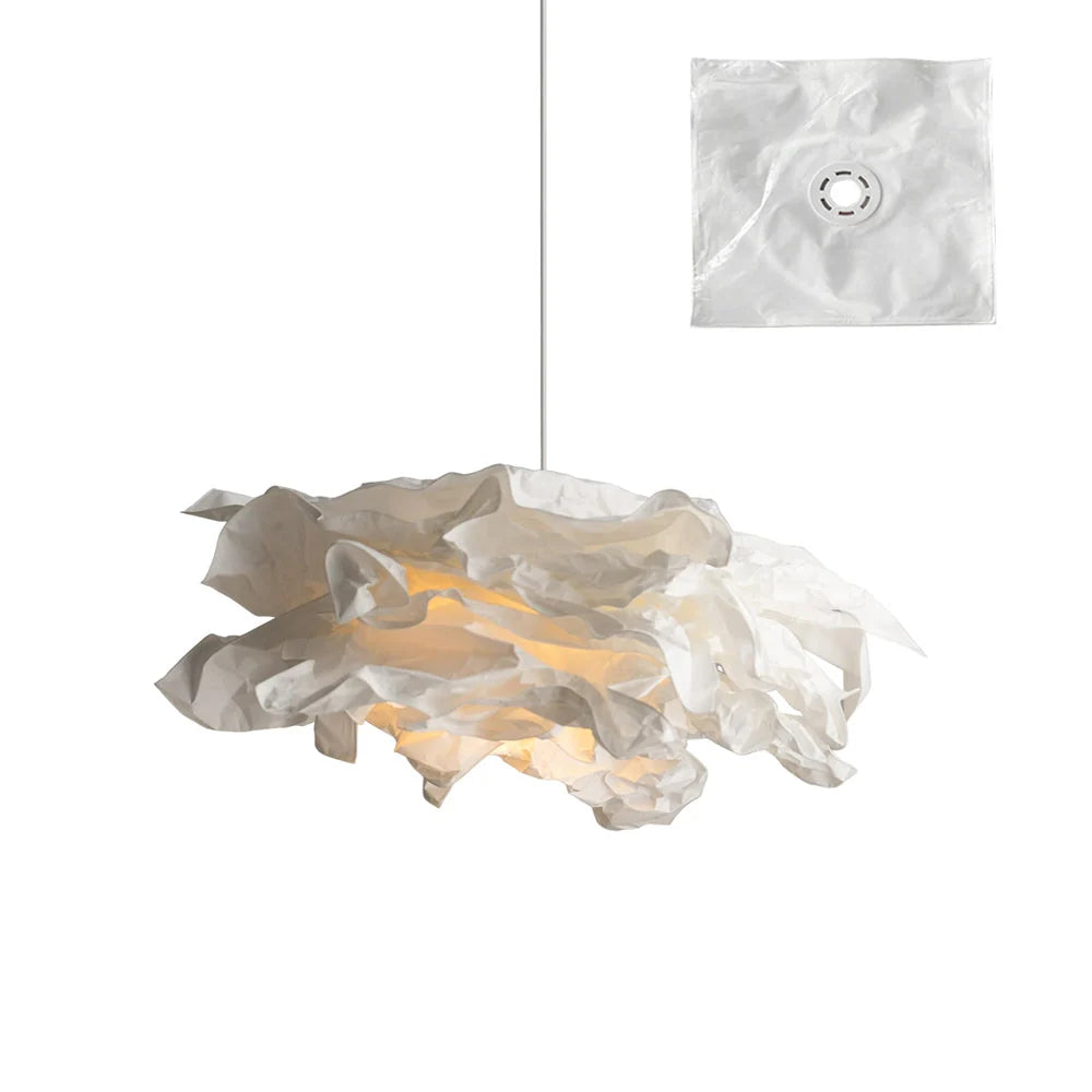 Pendant Light | Origami Paper Shade & Metal Frame | 150 cm Cord