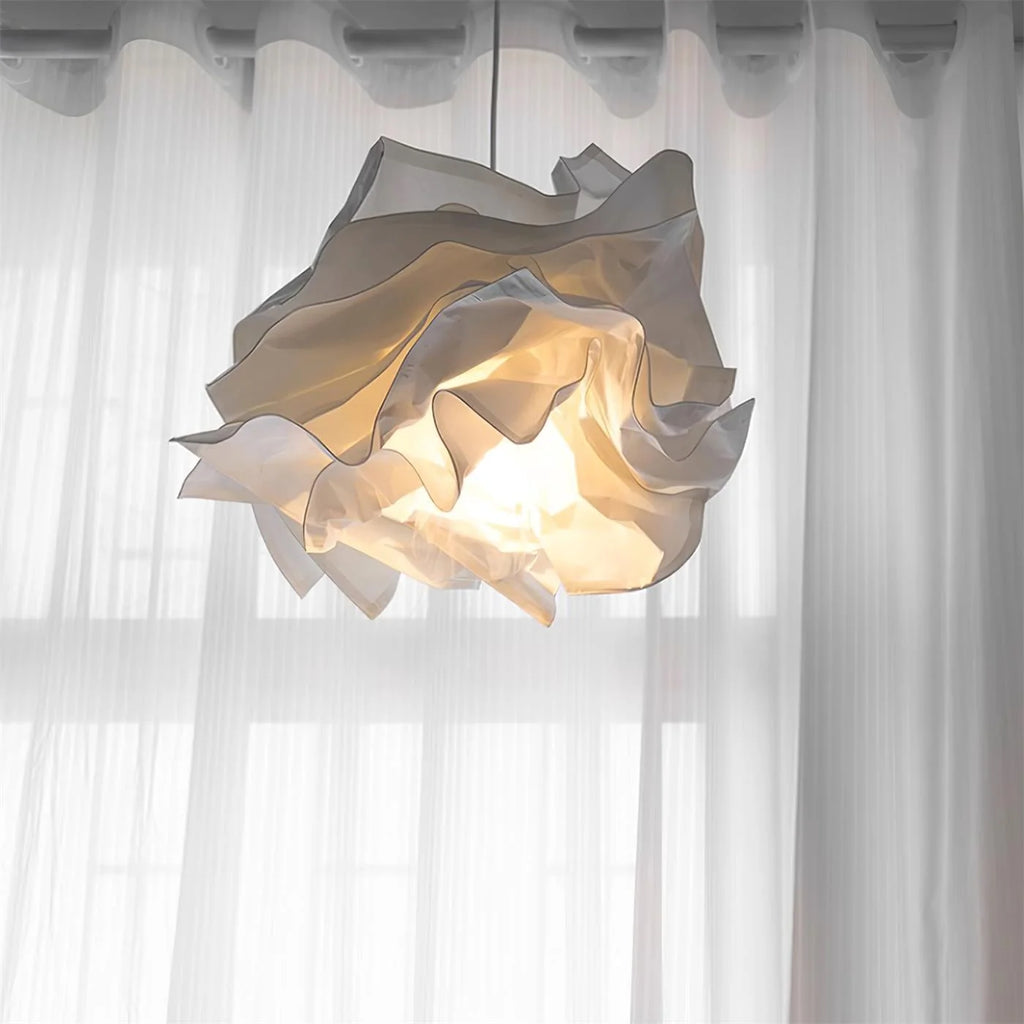 Pendant Light | Origami Paper Shade & Metal Frame | 150 cm Cord