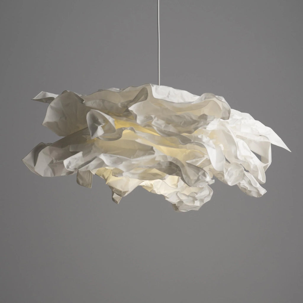 Pendant Light | Origami Paper Shade & Metal Frame | 150 cm Cord