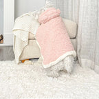 Pet Bathrobe Blanket | Extra-Soft Coral Fleece & Non-Slip Bottom