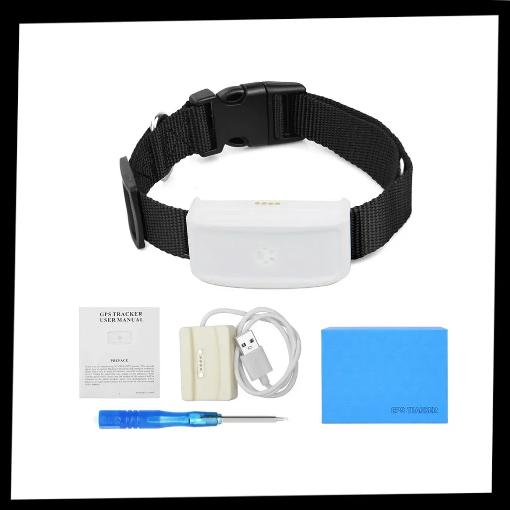 Pet GPS Collar | Real-Time GPS & Geo-Fence | Up To 200-Hour Battery