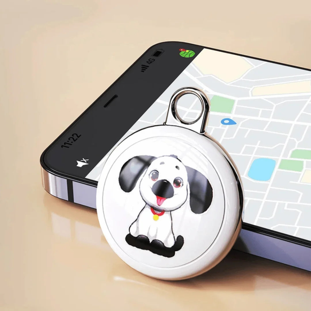Pet GPS Tracker | Real-Time Worldwide Tracking & Acoustic Alert | CR2032 Included