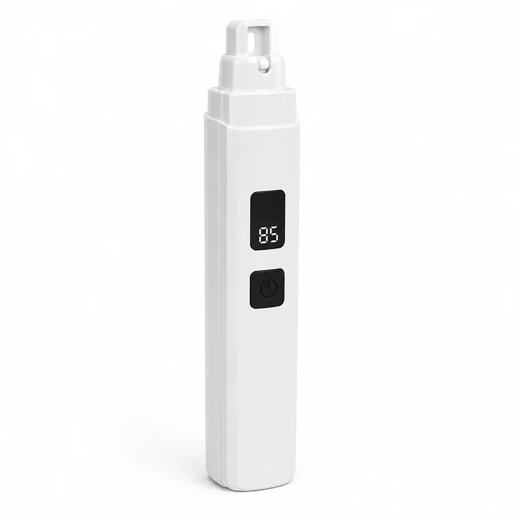 Pet Nail Trimmer | Whisper-Quiet & USB-C Rechargeable | For Cats & Dogs