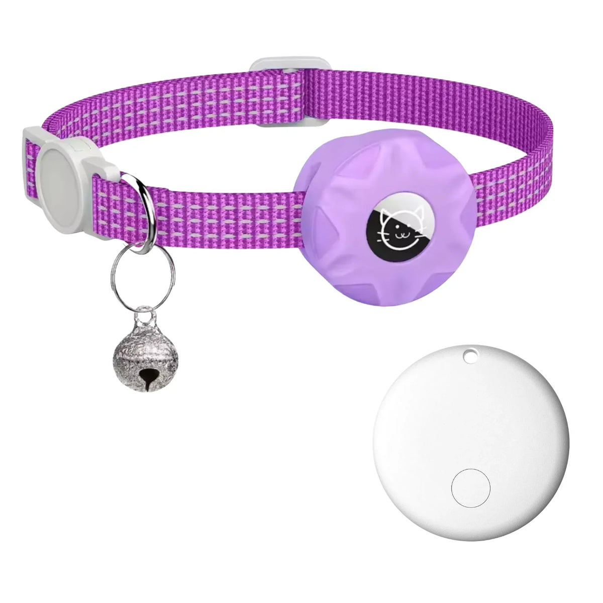 Pet Tracker | Lightweight & Waterproof Reflective Collar | 8–10 Months Battery Life