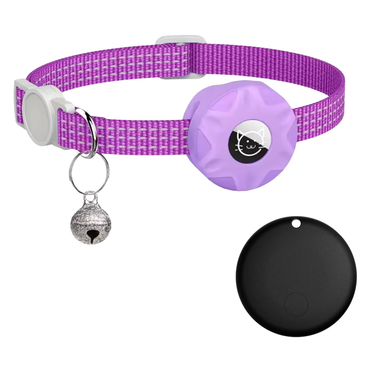 Pet Tracker | Lightweight & Waterproof Reflective Collar | 8–10 Months Battery Life