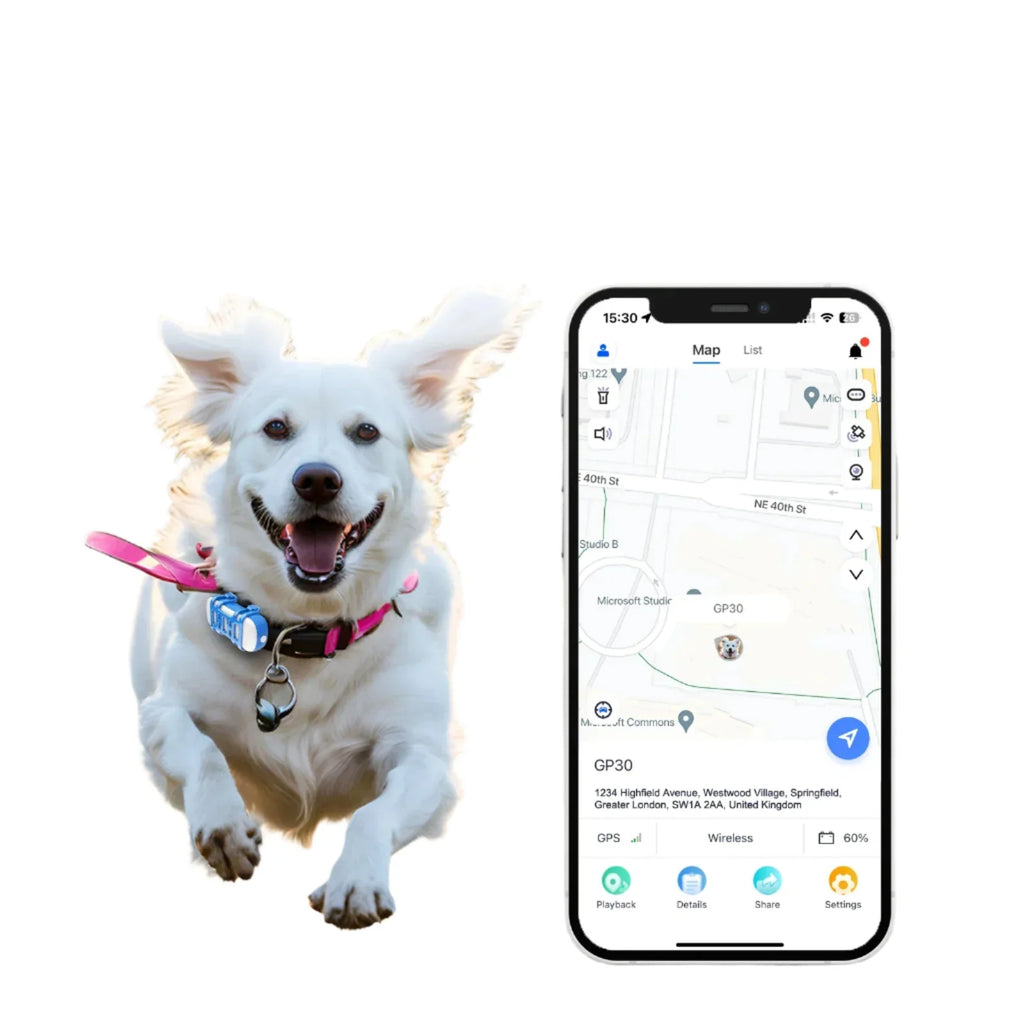 Pet Tracker | Real-Time GPS & Geofence | IP67 Waterproof