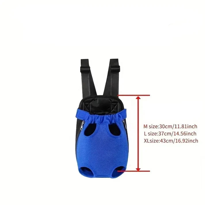 Pet Travel Backpack | Breathable Mesh & Extended-Leg Design