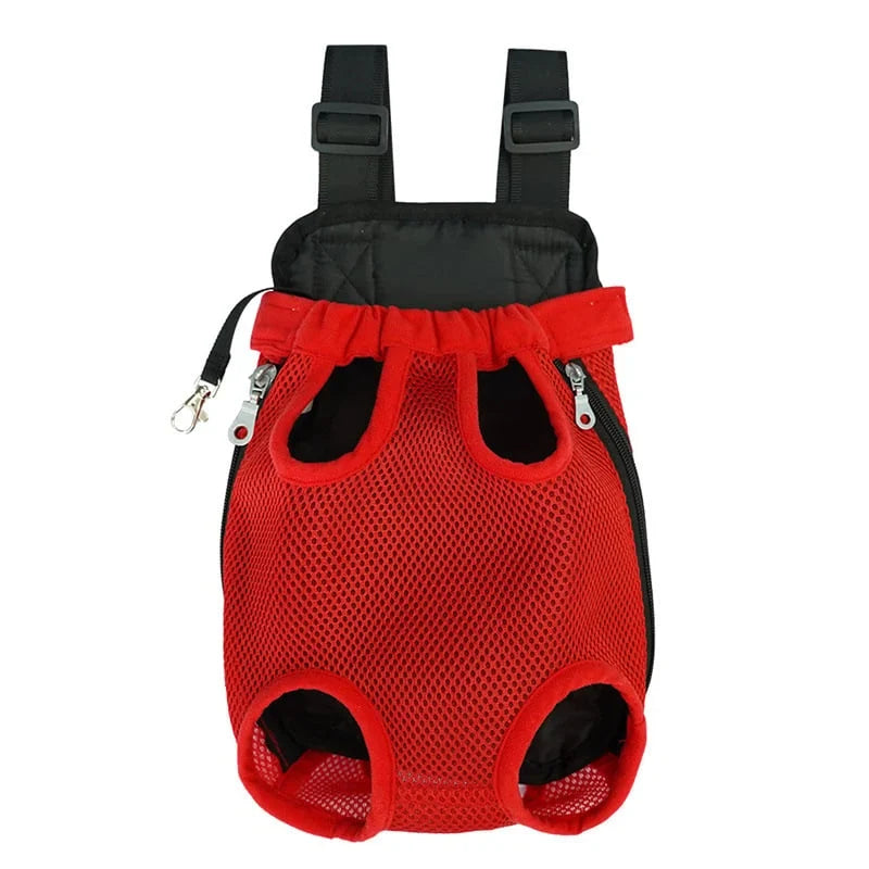 Pet Travel Backpack | Breathable Mesh & Extended-Leg Design