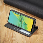 Phone Case | Premium Leather Magnetic Flip Cover & Card Slots
