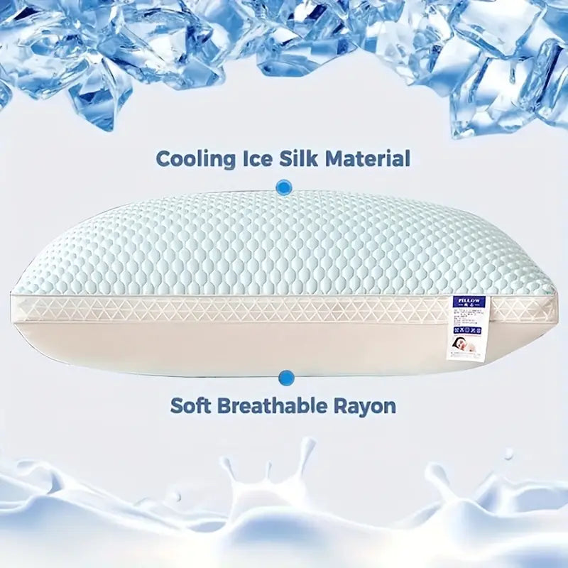 Pillow | Contour Memory Foam & Cooling Honeycomb Cover