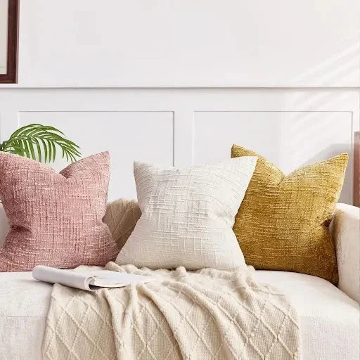 Pillow Cover | Soft Chenille & Easy-Care | 30x50–60x60 cm