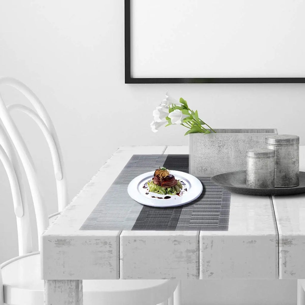 Placemats | Heat-Resistant Vinyl & Non-Slip | Set of 4