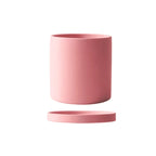 Plant Pot | Matte Glazed Ceramic & Matching Saucer | Sizes S–L