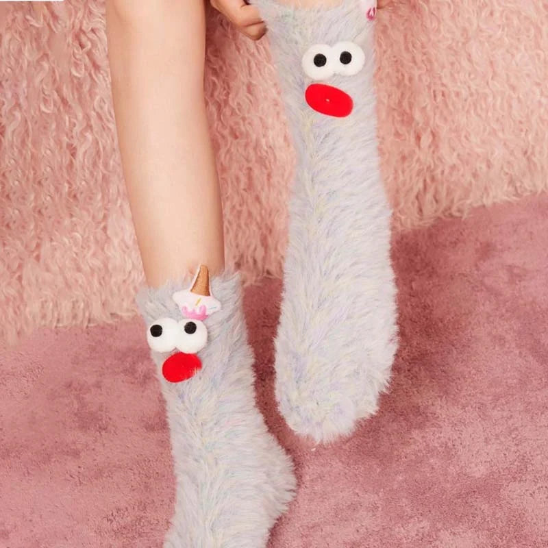 Plush Socks | Ultra-Soft & Hand-Sewn | One Size Fits All