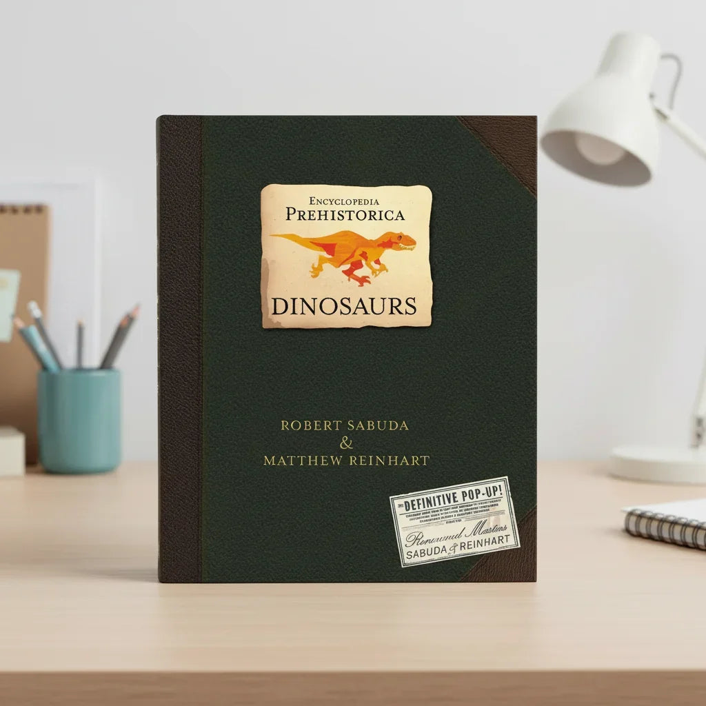 Pop-Up Book | Interactive 3D Dinosaur Scenes & Durable Pages