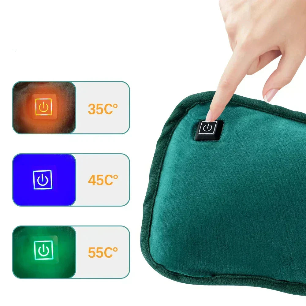 Portable Heat Pad | USB-Rechargeable & Fast Heating | 30 x 20 cm