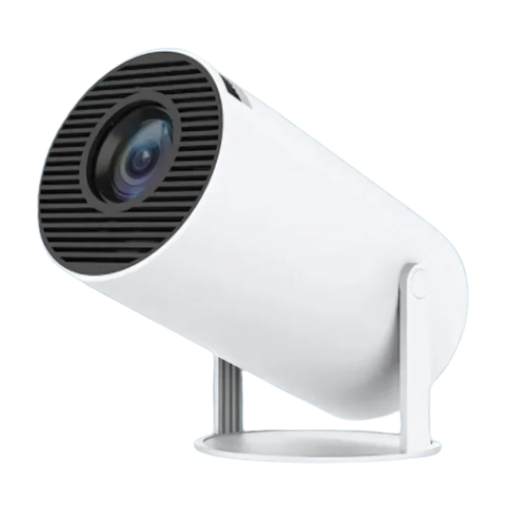 Portable Projector | 4K Ultra HD Wi‑Fi & Bluetooth Built-In Speakers