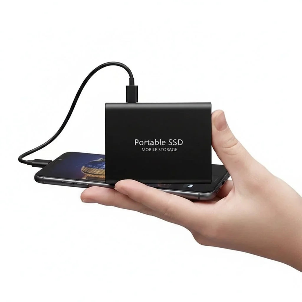 Portable SSD with Aluminum Housing