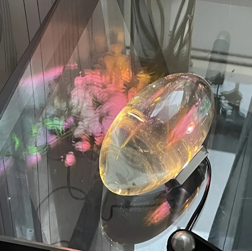 Prism Projection Light | Cut Crystal Lens & USB-Powered