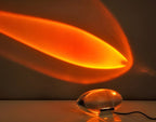 Prism Projection Light | Cut Crystal Lens & USB-Powered