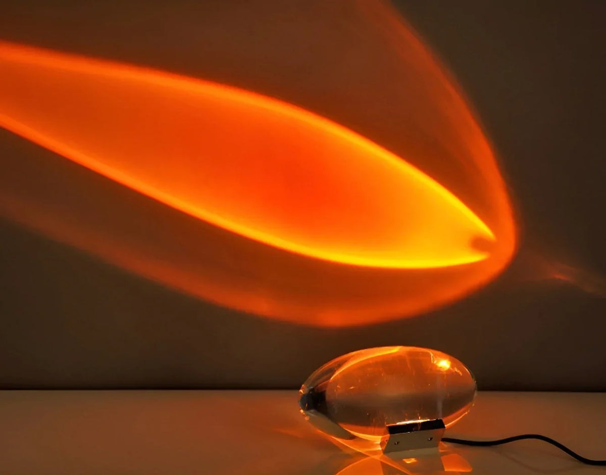 Prism Projection Light | Cut Crystal Lens & USB-Powered