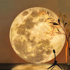 Projection Lamp | Earth & Moon Projection & Multicolor Modes | Up To 2 m Wall Coverage