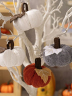 Pumpkin Decoration | Knit Fabric & Multifunctional | Small