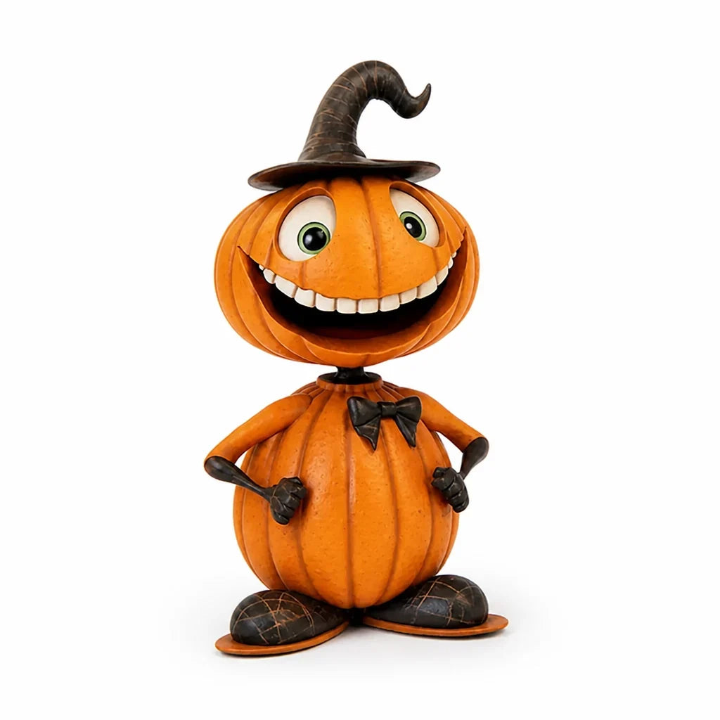 Pumpkin Figurine | Weather-Resistant Resin & Colorfast | 20–38 cm