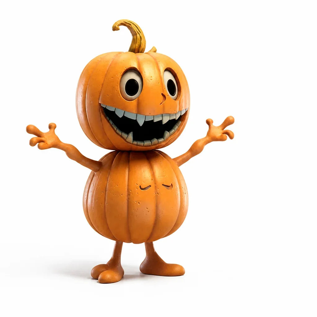 Pumpkin Figurine | Weather-Resistant Resin & Colorfast | 20–38 cm
