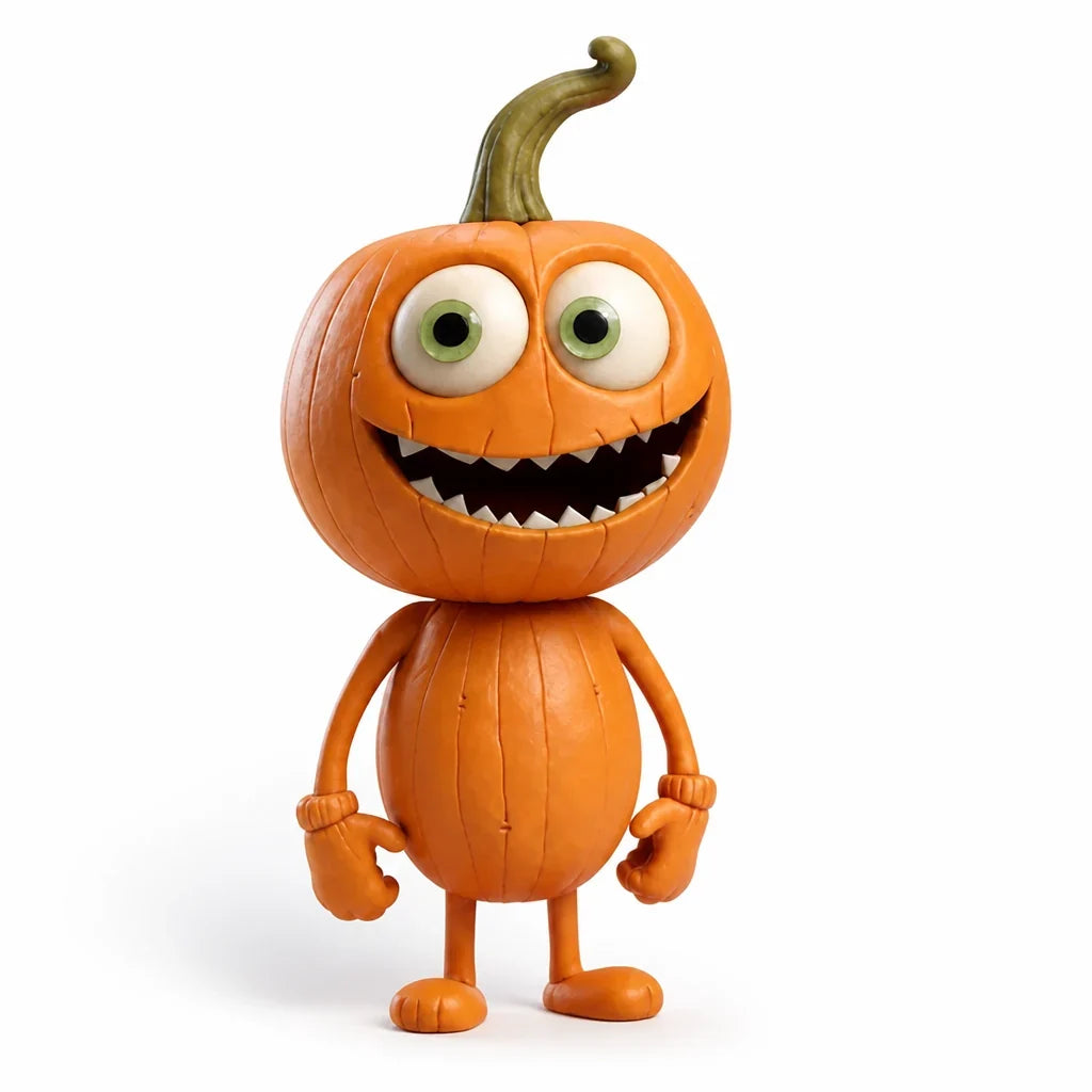Pumpkin Figurine | Weather-Resistant Resin & Colorfast | 20–38 cm