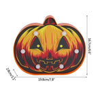 Pumpkin Night Light | Warm White LED & Battery-Operated | Wall-Mountable