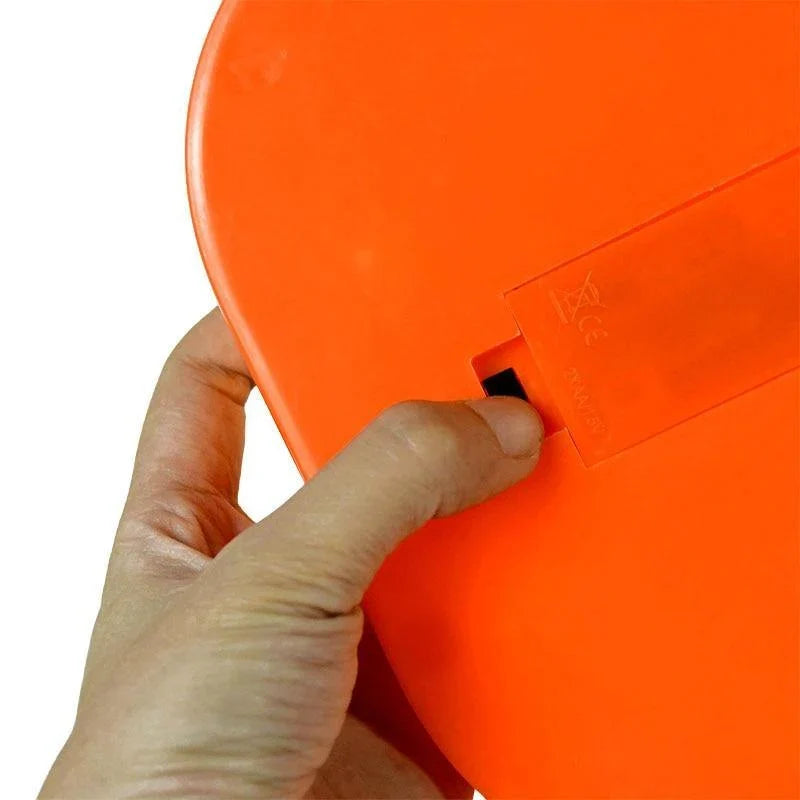 Pumpkin Night Light | Warm White LED & Battery-Operated | Wall-Mountable