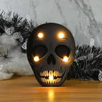 Pumpkin Night Light | Warm White LED & Battery-Operated | Wall-Mountable