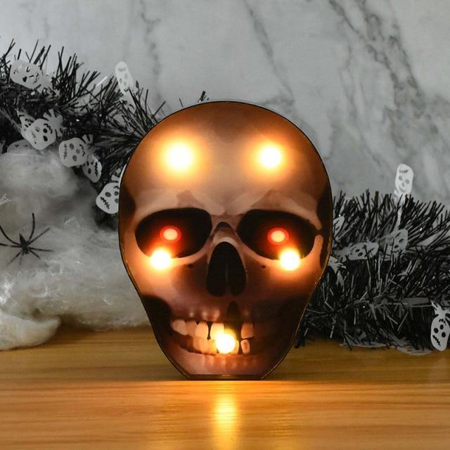 Pumpkin Night Light | Warm White LED & Battery-Operated | Wall-Mountable