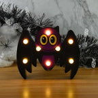 Pumpkin Night Light | Warm White LED & Battery-Operated | Wall-Mountable