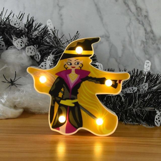 Pumpkin Night Light | Warm White LED & Battery-Operated | Wall-Mountable