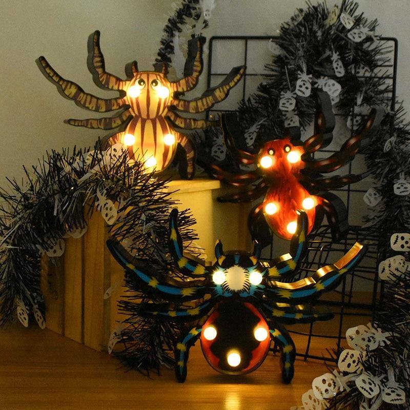 Pumpkin Night Light | Warm White LED & Battery-Operated | Wall-Mountable