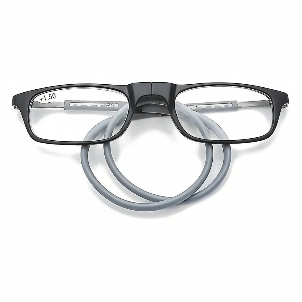 Reading Glasses | Magnetic Clasp & Neck Strap | Ultra-Light Frame