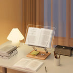 Reading Stand | Adjustable Angle & Clear Acrylic
