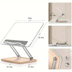 Reading Stand | Adjustable Angle & Clear Acrylic