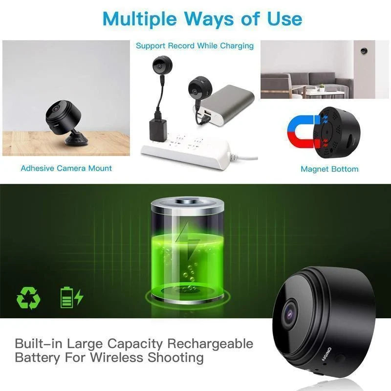 Rearview Camera | 1080p, Night Vision & 150° Wide-Angle | For Motorhome