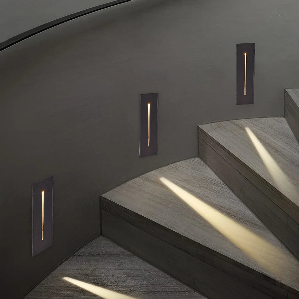 Recessed Step Light | Die-Cast Aluminum & IP65 Waterproof | 10 & 20 cm