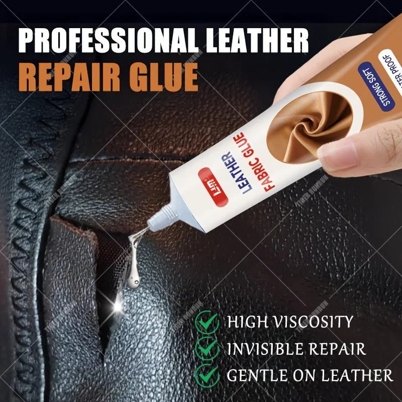 Repair Adhesive | Transparent & Flexible | For Fabric & Leather