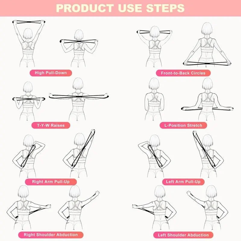 Resistance Band | Figure-8 Posture-Correcting & Lightweight
