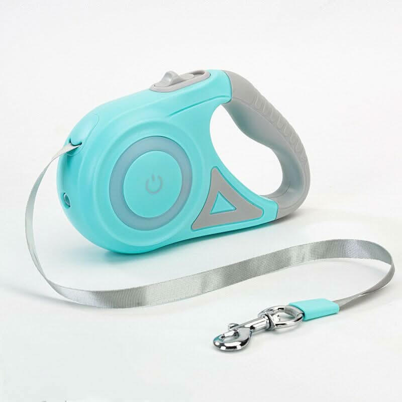 Retractable Dog Leash | LED Light & USB Rechargeable | Up to 30 kg