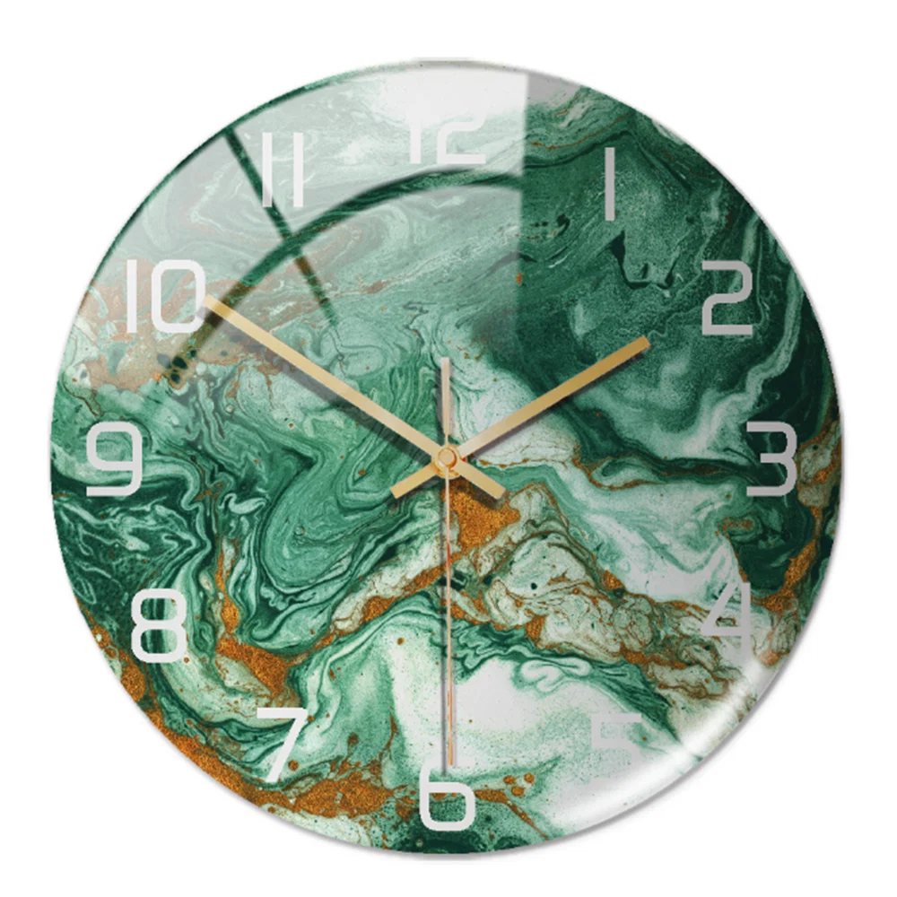 Round Wall Clock | Silent Movement & Minimalist Design