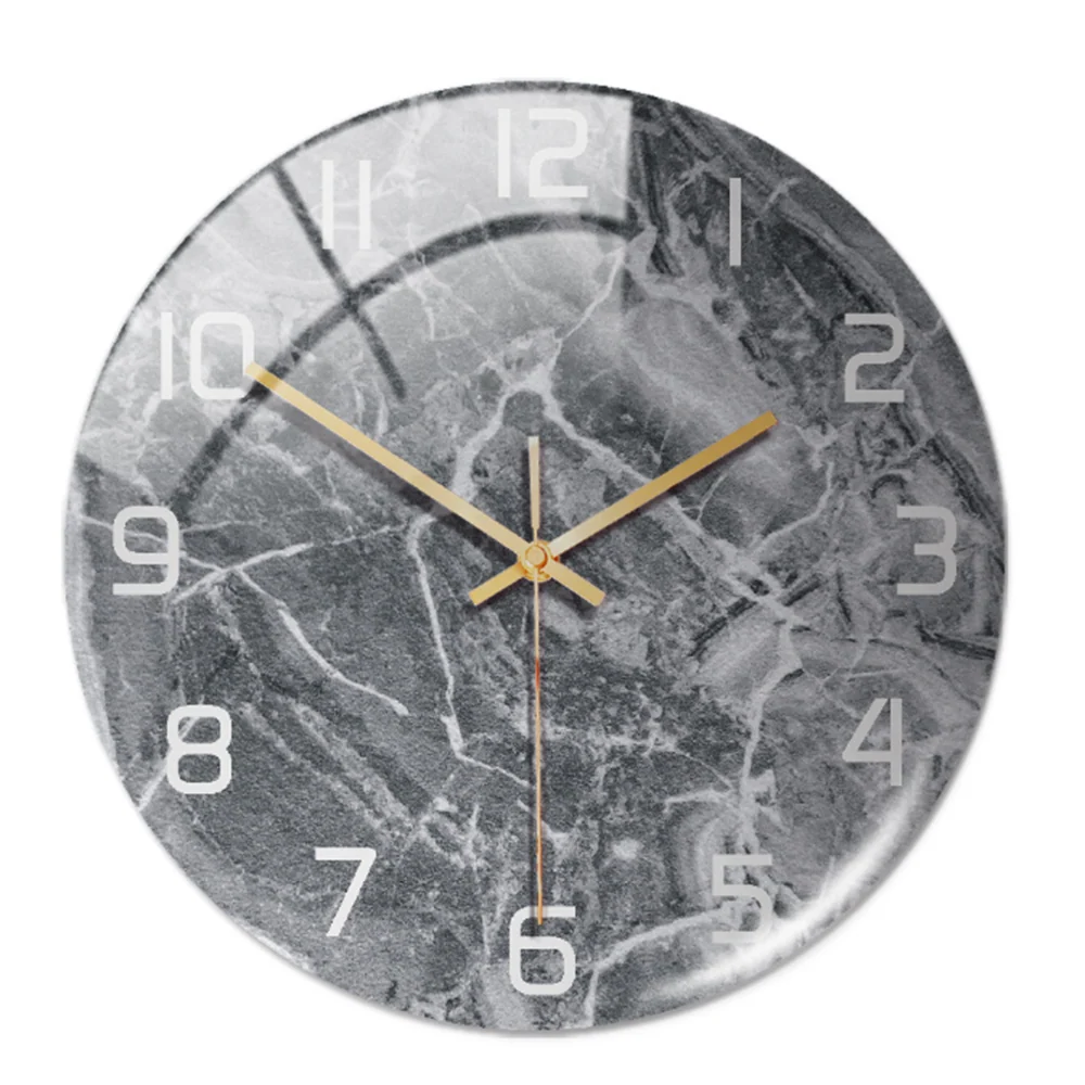Round Wall Clock | Silent Movement & Minimalist Design