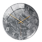 Round Wall Clock | Silent Movement & Minimalist Design