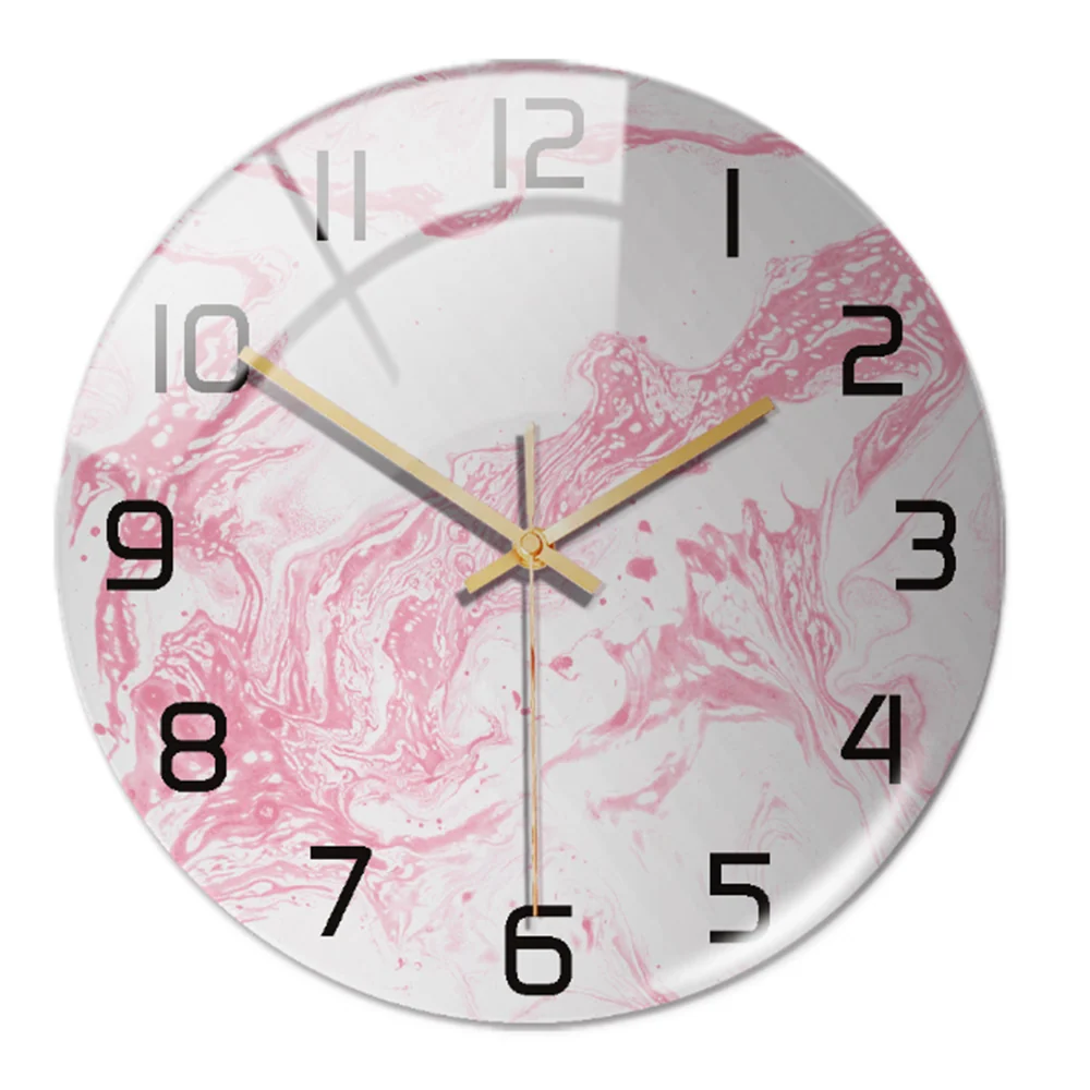 Round Wall Clock | Silent Movement & Minimalist Design